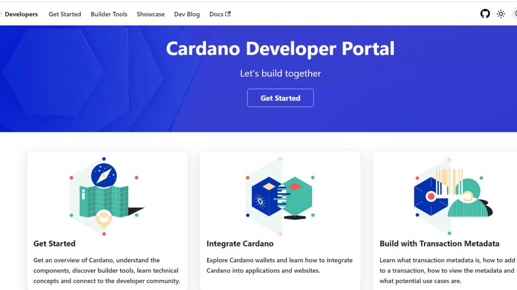 cardano developers portal