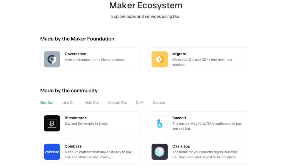 maker ecosystem