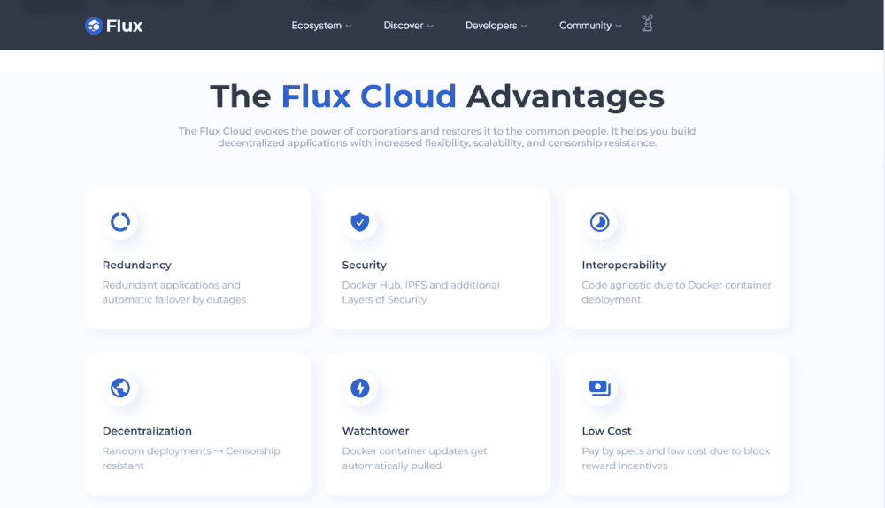 Understanding the features of Flux