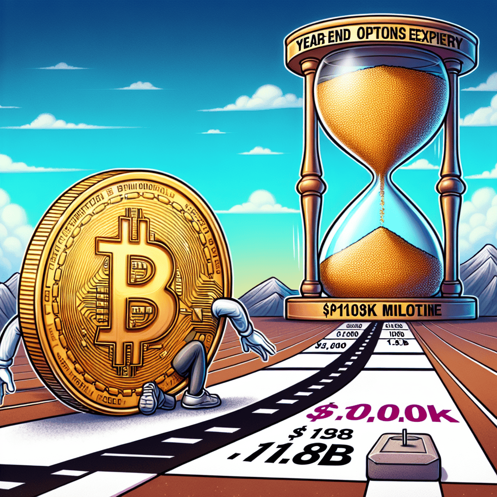 Bitcoin's $100K Milestone Hinges on $11.8B Year-End Options Expiry